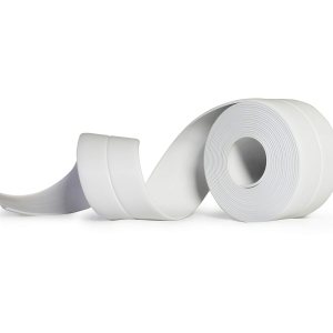 VViViD Rollo de cinta selladora de calafateo impermeable blanca para despegar y pegar (2 rollos) VViViD Rollo de cinta selladora de calafateo impermeable blanca para despegar y pegar (2 rollos)