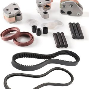 Generador de arranque de carrito de golf y correa de transmisión, kit de reparación de embrague de transmisión para carrito de golf Yamaha G2, G5, Generador de arranque de carrito de golf y correa de transmisión, kit de reparación de embrague de transmisión para carrito de golf Yamaha G2, G5,