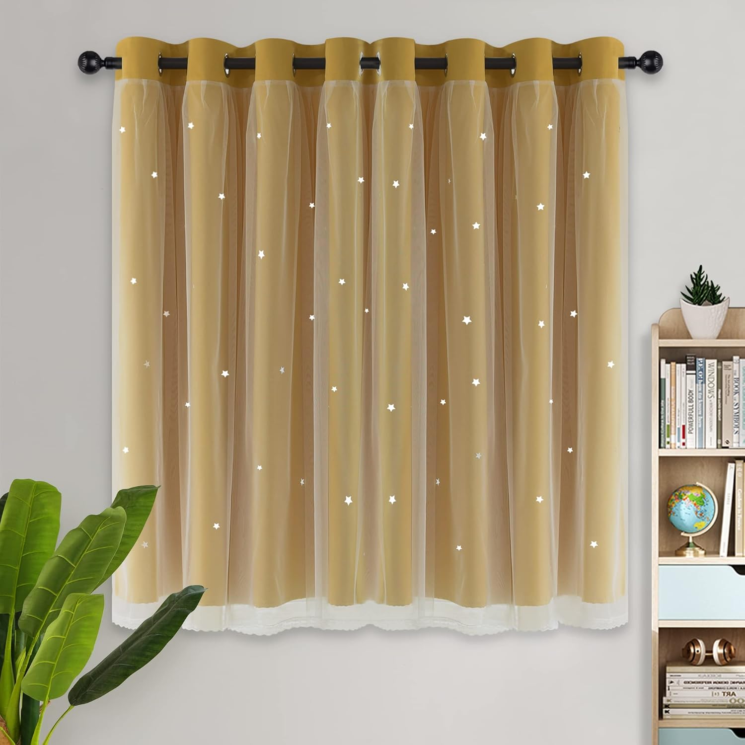 Kinryb Star – Cortinas de doble capa