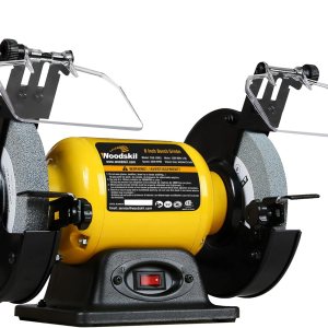 Woodskil 2.8Amp 12HP 6-Inch High-Speed Bench Grinder, CSA Listed, Table Grinder for sharpening Woodskil 2.8Amp 12HP 6-Inch High-Speed Bench Grinder, CSA Listed, Table Grinder for sharpening
