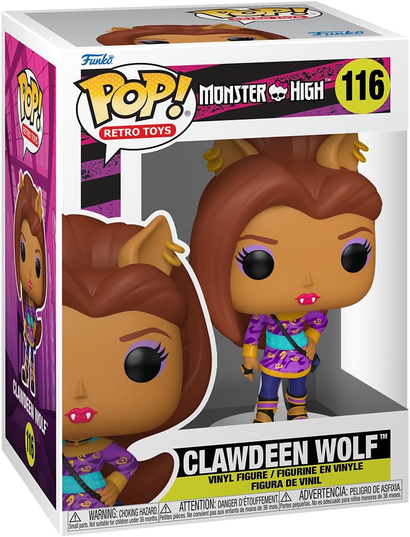 Funko Pop! Retro Toys Monster High – Clawdeen Wolf