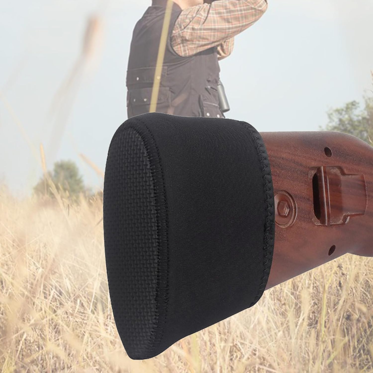 Funda protectora a prueba de golpes para rifles táctica antideslizante para rifles de caza al aire libre Rifles Pistolas Bolsa de tope Slip On