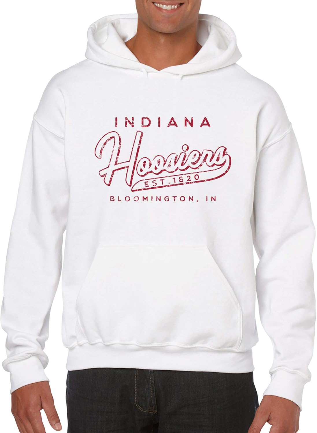 UGP Campus Apparel NCAA Road Trip Script, sudadera con capucha de color del equipo, universidad, universidad