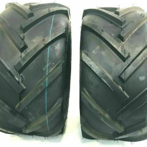 (2) Neumáticos de barra de cortacésped de 24 x 12.00-12 para tractor R1 de 24 x 12-12 (2) Neumáticos de barra de cortacésped de 24 x 12.00-12 para tractor R1 de 24 x 12-12