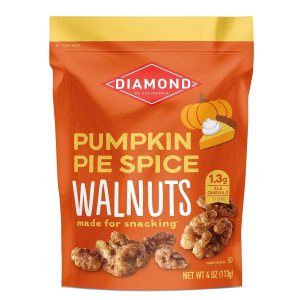 Diamond of California Bocadillo de pastel de calabaza, nueces, 4 onzas, 1 paquete Diamond of California Bocadillo de pastel de calabaza, nueces, 4 onzas, 1 paquete