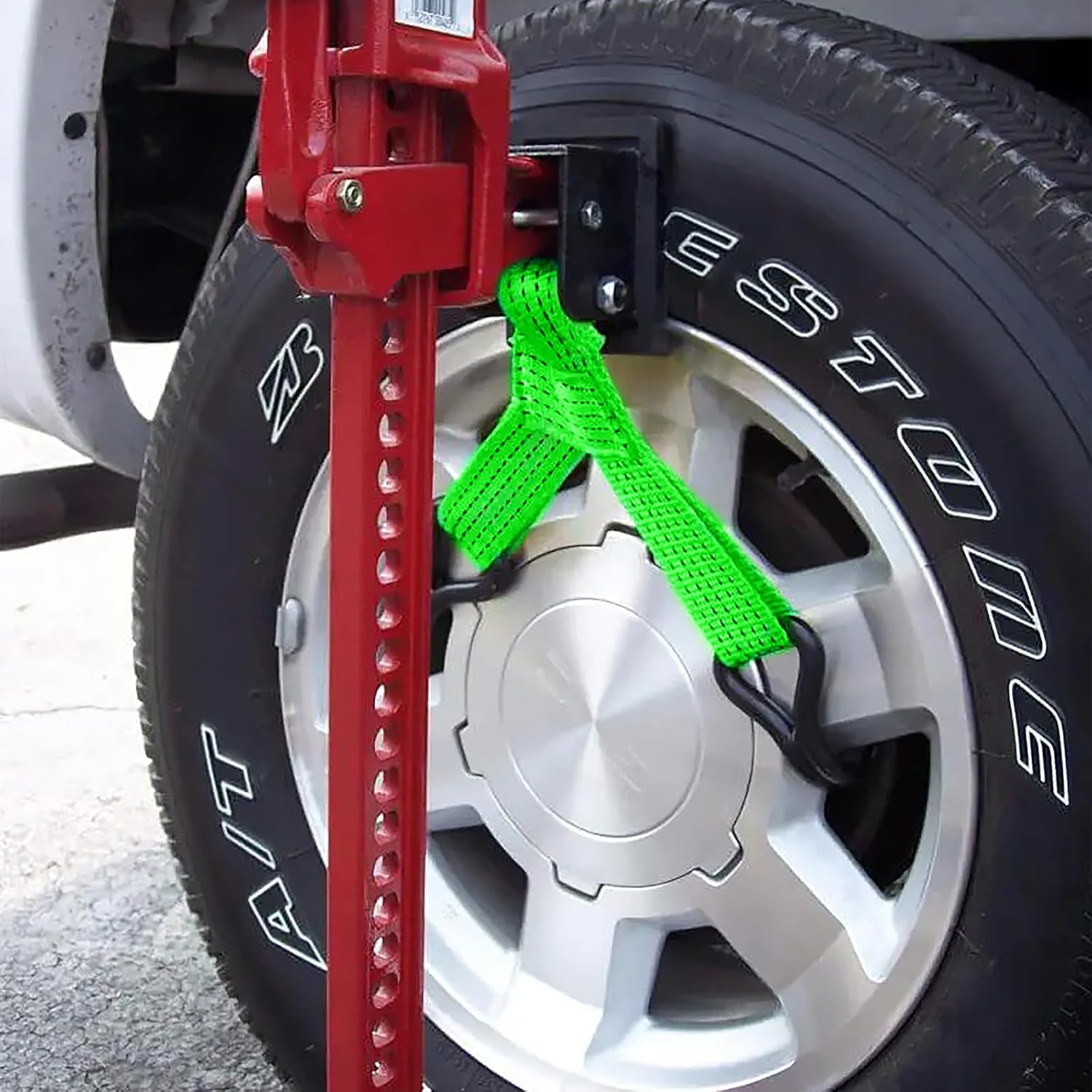 HI Lift Jack Mate Lift-Mate Elevador de ruedas Offroad 4X4 Lift Heavy Duty 5000lbs Accesorio de recuperación 4WD (verde)