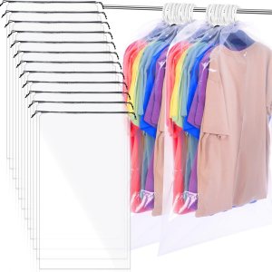 Huhumy Bolsas de mudanza de ropa de alta resistencia de 24 x 40 pulgadas para transportar ropa de forma segura sin plegarse, resistentes al agua, Huhumy Bolsas de mudanza de ropa de alta resistencia de 24 x 40 pulgadas para transportar ropa de forma segura sin plegarse, resistentes al agua,