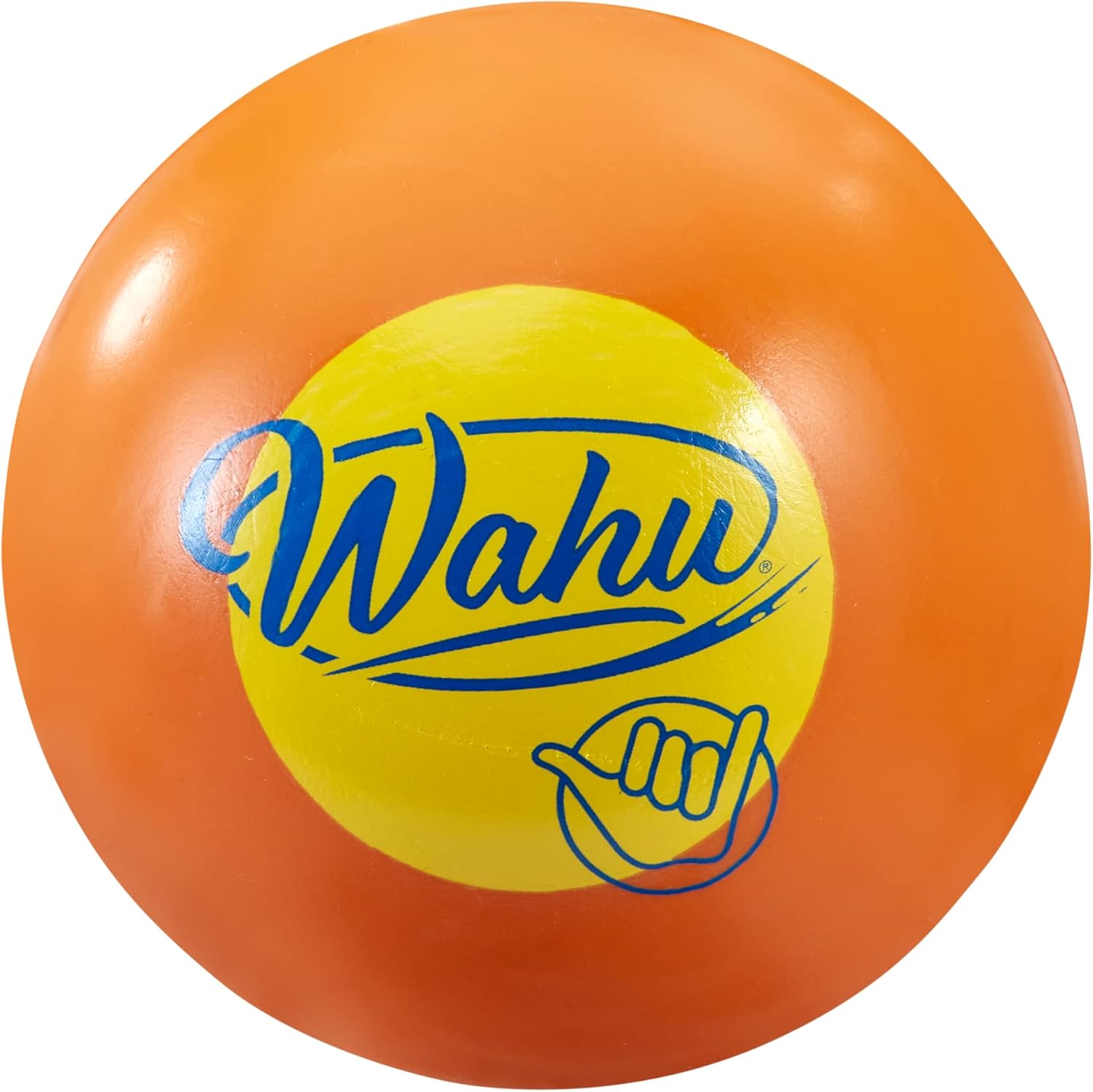 WAHU Bouncer – Pelota de piscina 100% impermeable, bola de salto de 3.5 pulgadas para piscina y playa, salta más de 75 pies en el agua, naranja