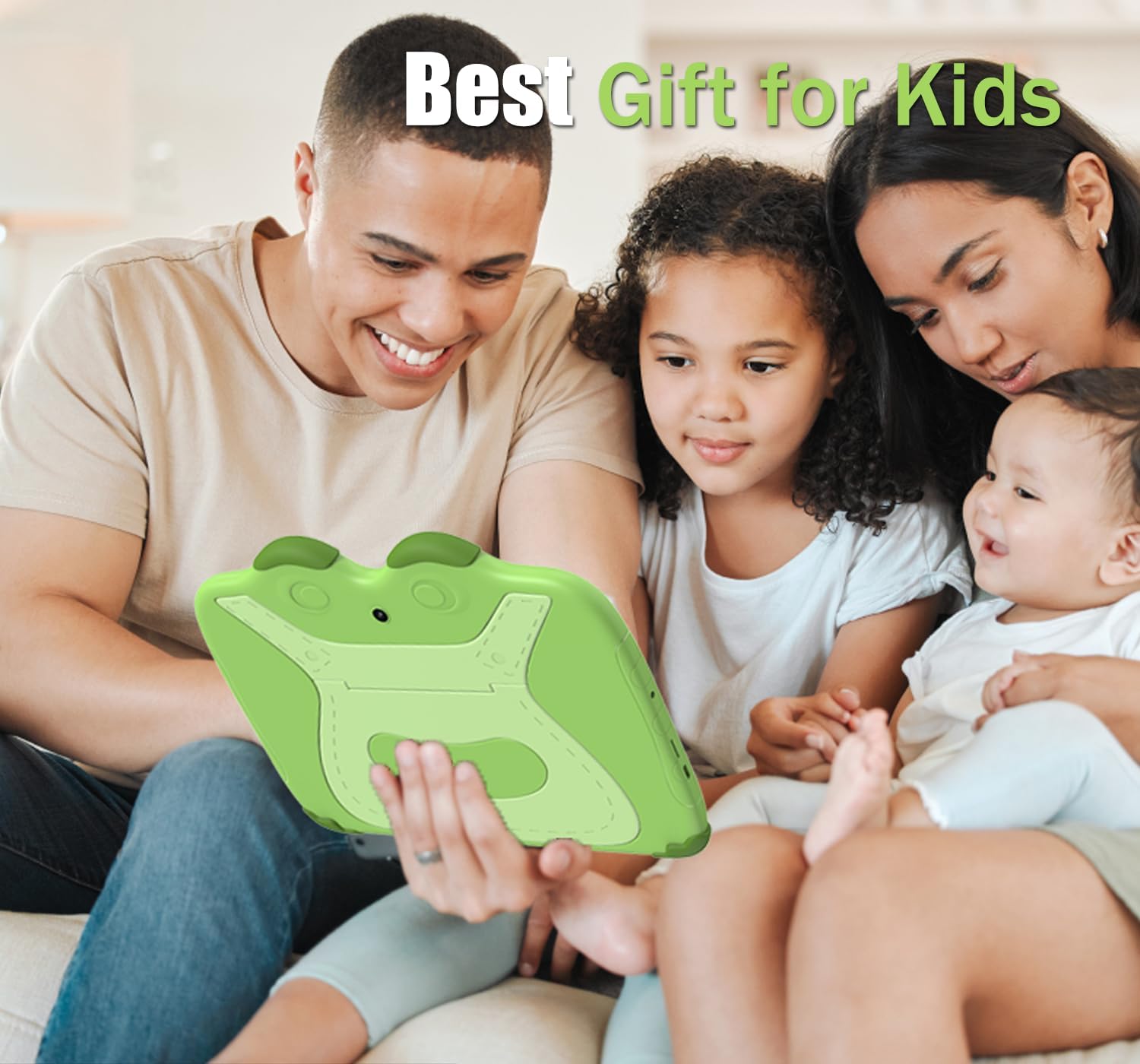 YINOCHE Tableta infantil para niños de 10 pulgadas, tableta infantil 64G, tableta para niños pequeños, tabletas Android para niños, Wifi, tableta