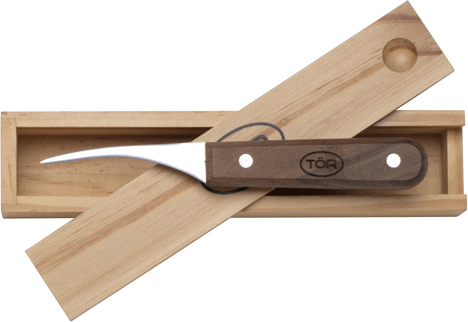 Desenredador y pelador de camarones en caja de regalo Naturalwood por TOR Kitchenware  La herramienta de limpieza y descamación de camarones de