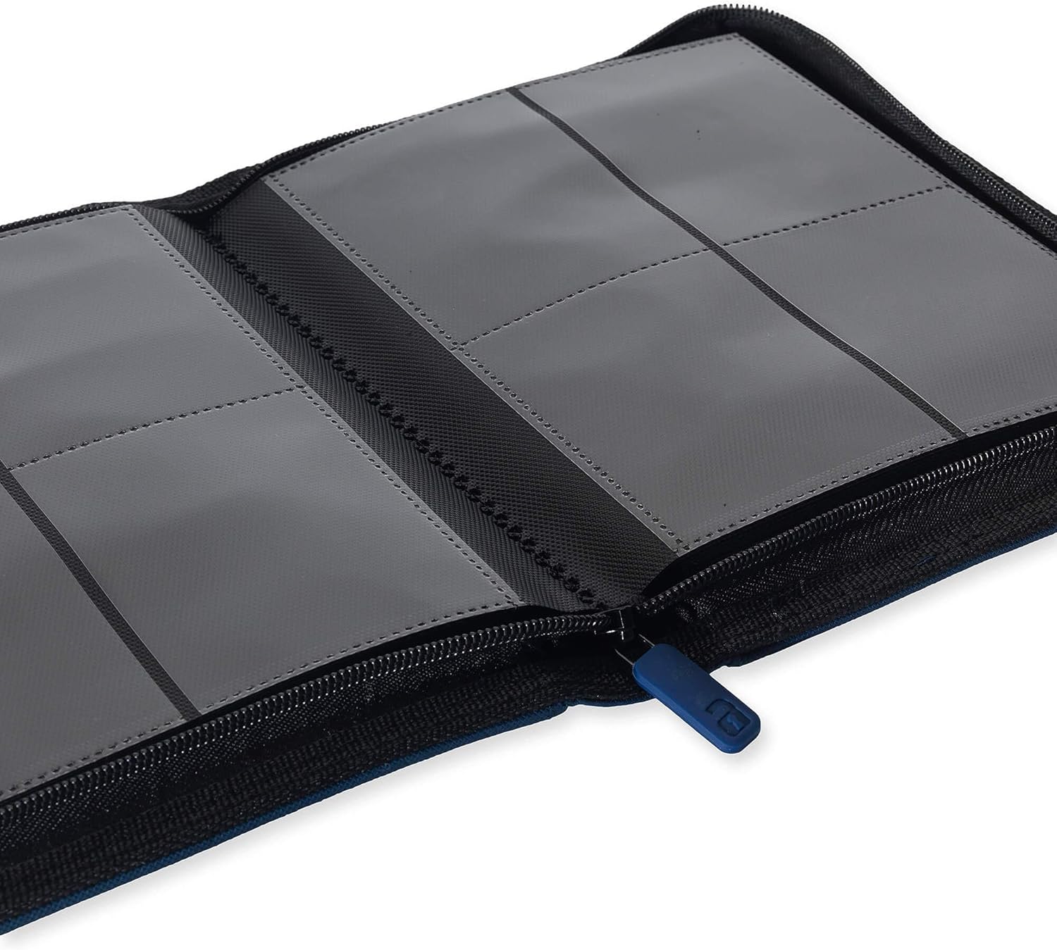 Vault X Premium eXo-Tec – Carpeta con cremallera para archivar y organizar hasta 160 tarjetas de presentación o coleccionables – 20 páginas con 4