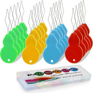 Enhebradores de agujas, 20 paquetes de herramientas de enhebrador de agujas de coser, cables de bucle, enhebradores para máquina de coser a mano, Enhebradores de agujas, 20 paquetes de herramientas de enhebrador de agujas de coser, cables de bucle, enhebradores para máquina de coser a mano,