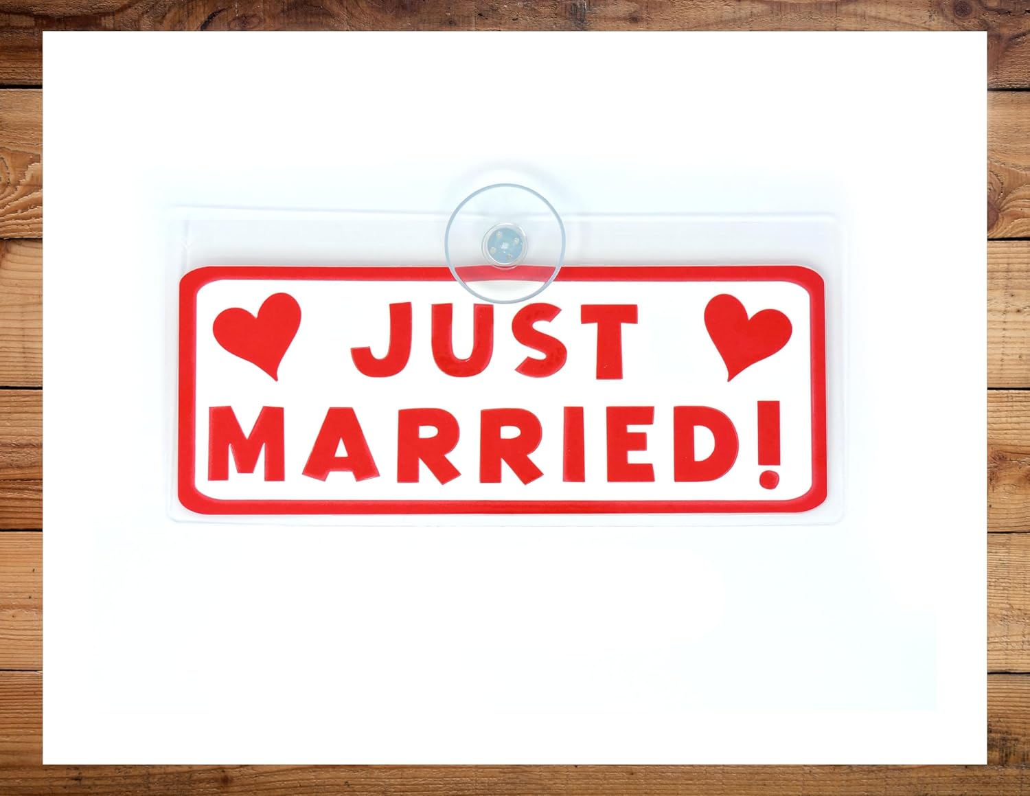 Just Married Signs  Wedding Car Signs  Signs for Cars  Marriage Announcement  Bridal Gifts  Groom Gifts  Just Married Display