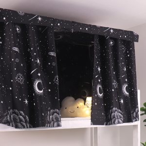 Cortinas de cama, litera, toldo para cama, tienda de campaña, cortinas de cama tipo loft, cortinas de sombreado, a prueba de polvo, tela opaca para Cortinas de cama, litera, toldo para cama, tienda de campaña, cortinas de cama tipo loft, cortinas de sombreado, a prueba de polvo, tela opaca para