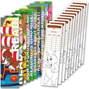 30 marcadores para colorear surtidos con registros de lectura (10 diseños, 3 de cada uno) 30 marcadores para colorear surtidos con registros de lectura (10 diseños, 3 de cada uno)