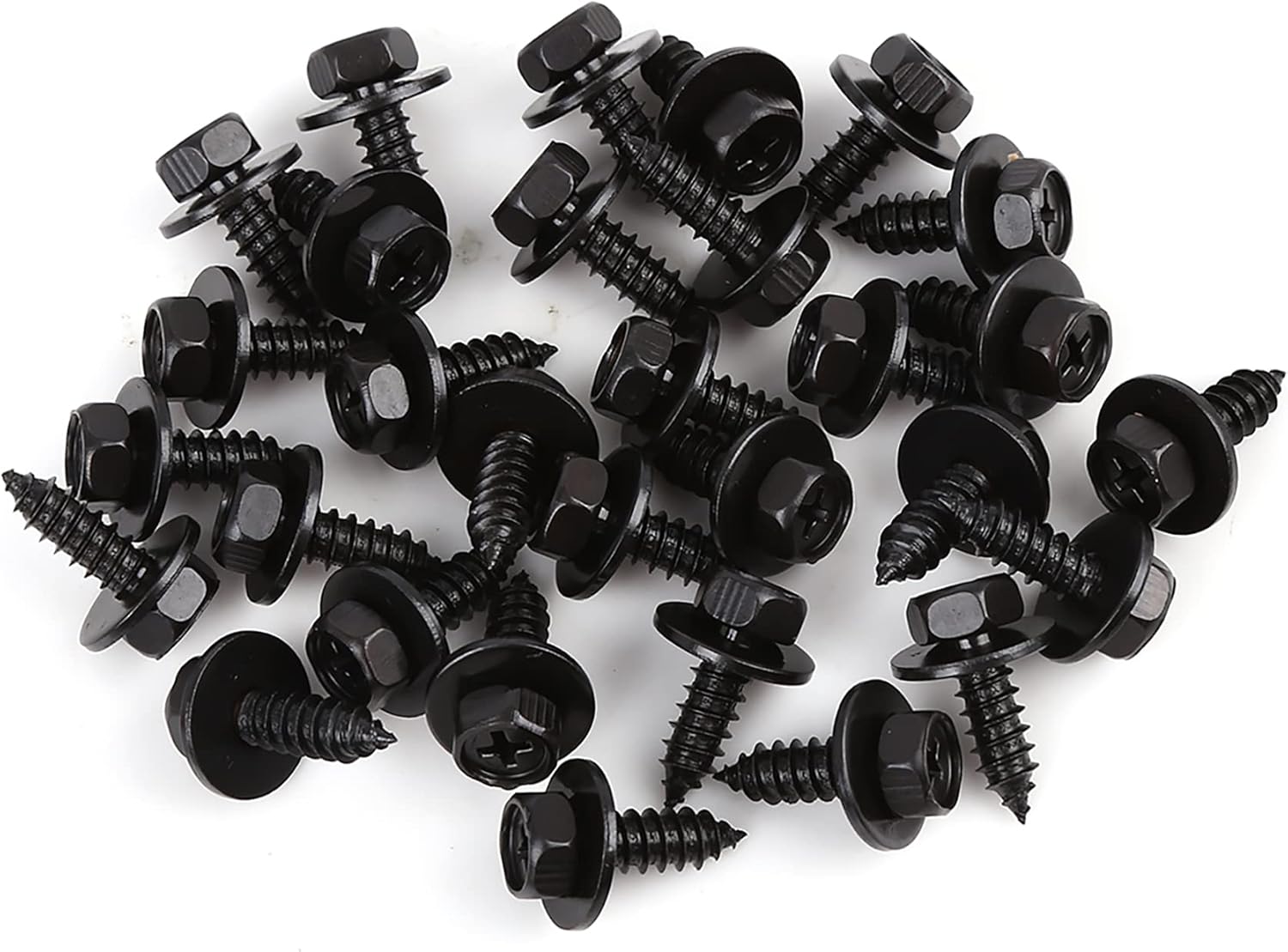A ABSOPRO Guardabarros Liner bajo la cubierta Tornillo 90159-T0034 Clip Perno Retenedor para Toyota Corolla iM 2017-2018 Negro 30pcs