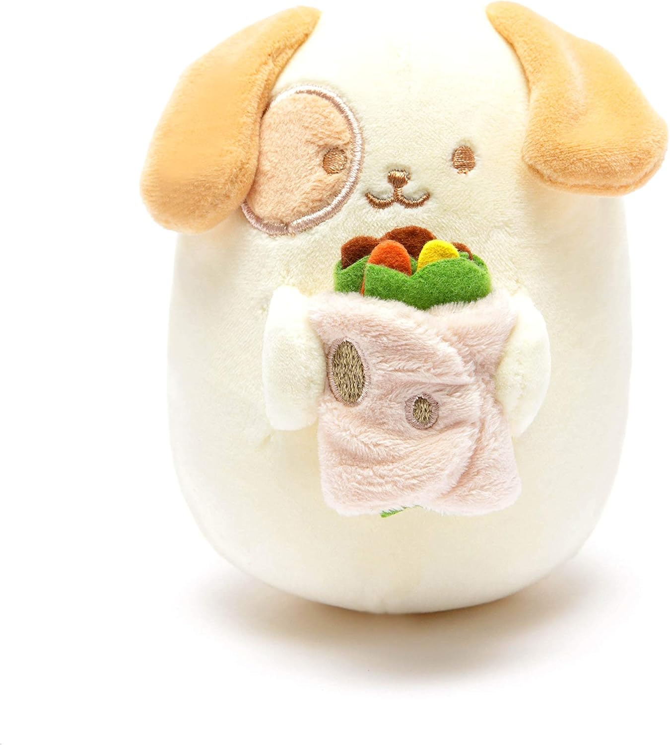 Anirollz Peluche de animal de peluche, muñeca pequeña de tela esponjosa de 3.5 pulgadas  Suave, cálido, lindo, cómodo, seguro  Almohada de