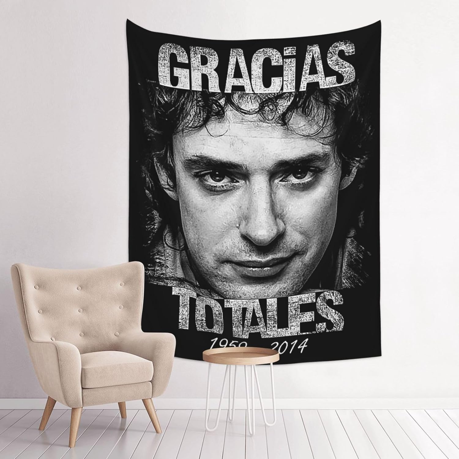 OBLUE Gustavo – Tapiz de arte para colgar en la pared, decoración estética para sala de estar, dormitorio, dormitorio, 29 x 37 pulgadas