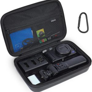 MOSISO Funda para cámara compatible con Sony ZV-1 ZV-1F ZV-1 II Vlog y kit de accesorios para vlogger trípode, funda de transporte de EVA MOSISO Funda para cámara compatible con Sony ZV-1 ZV-1F ZV-1 II Vlog y kit de accesorios para vlogger trípode, funda de transporte de EVA