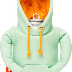 Puffin – La chaqueta con capucha para bebidas, enfriador de latas aislante, espuma de marpricot Puffin – La chaqueta con capucha para bebidas, enfriador de latas aislante, espuma de marpricot