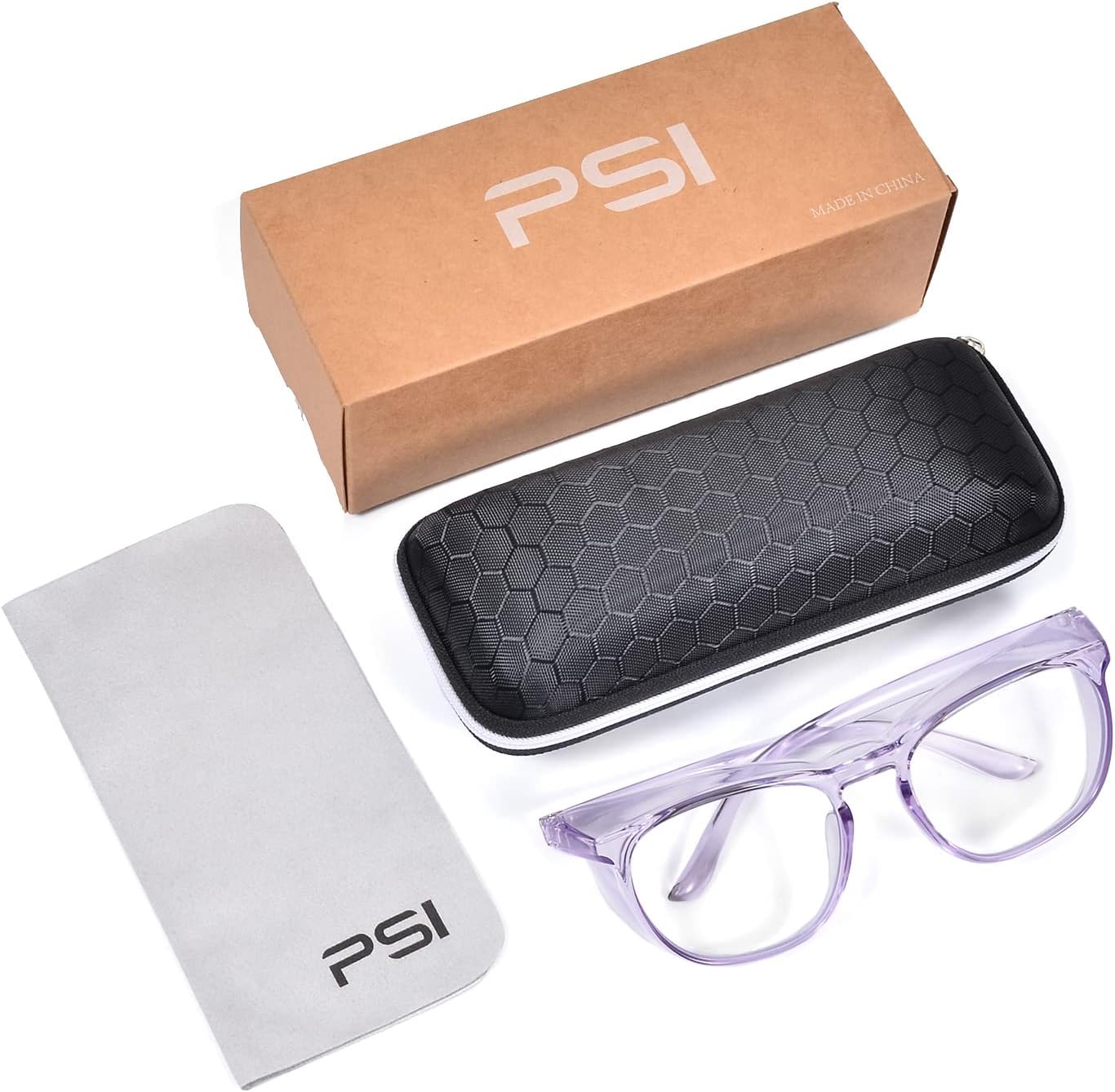PSI Gafas de seguridad antivaho para mujeres y hombres, bonitas gafas de seguridad elegantes de laboratorio para enfermeras, gafas protectoras para