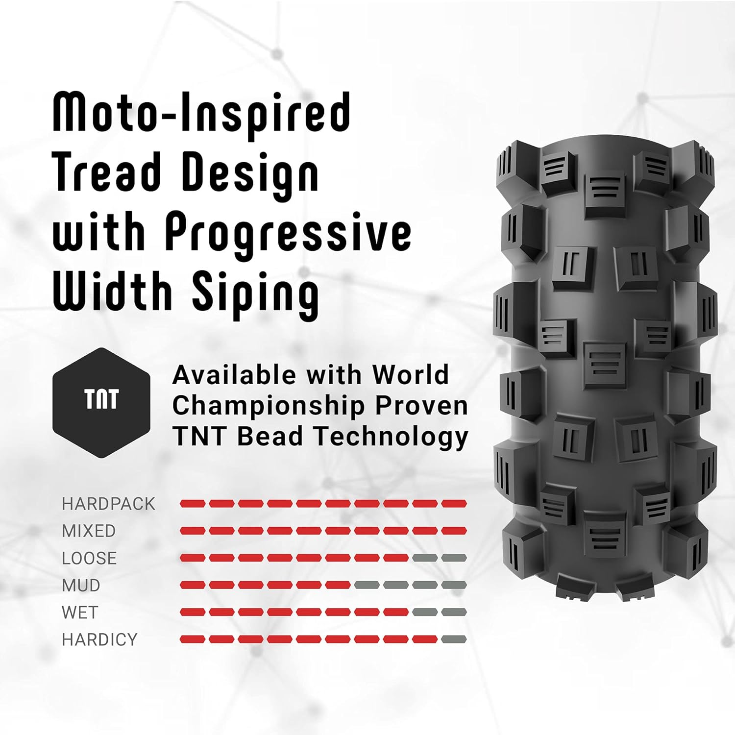 Vittoria Martello – Neumáticos para bicicleta de montaña para condiciones mixtas de terreno, neumático Trail TNT 4C G2.0 MTB, listo para tubeless