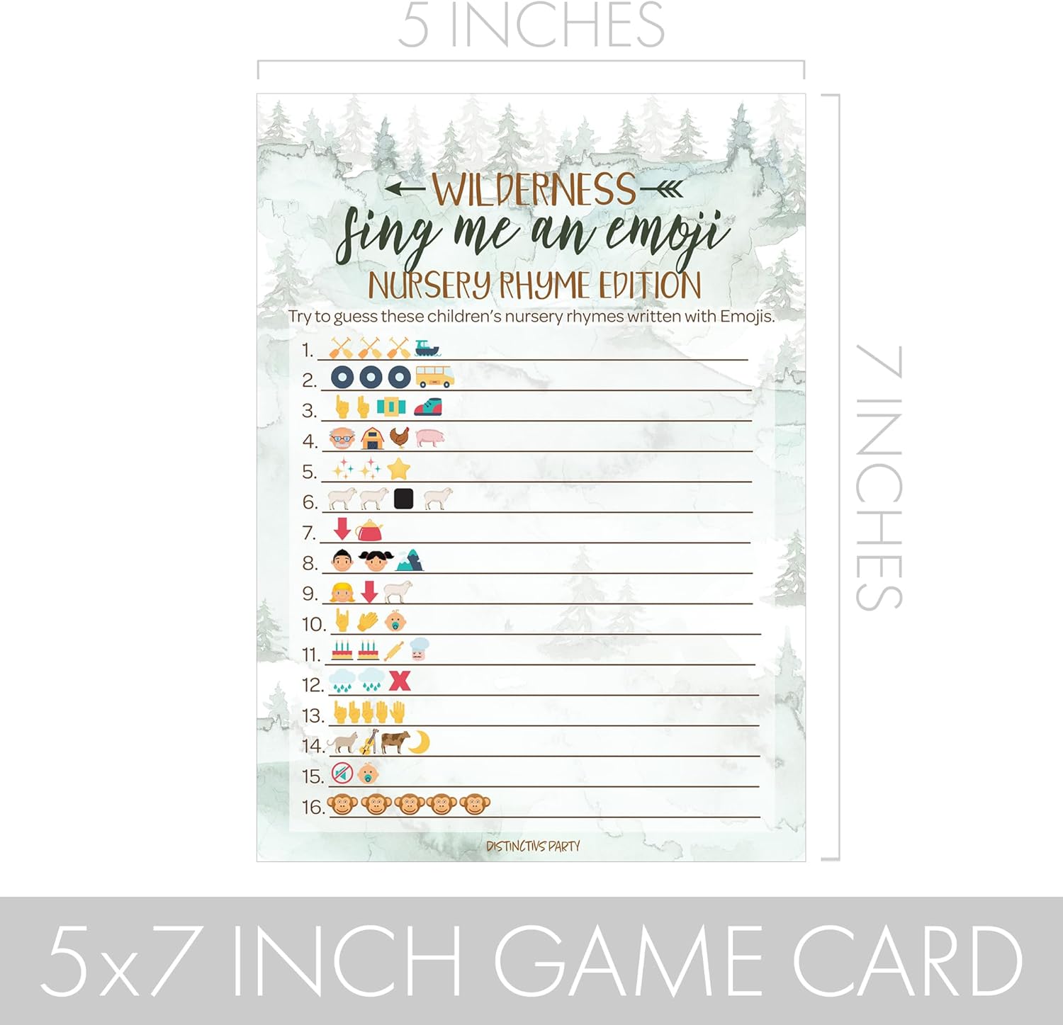 Little Adventurer – Juego de fiesta de baby shower, embarazo de animales y emoji, juego de adivinanzas (paquete de 2 juegos), 20 tarjetas de doble