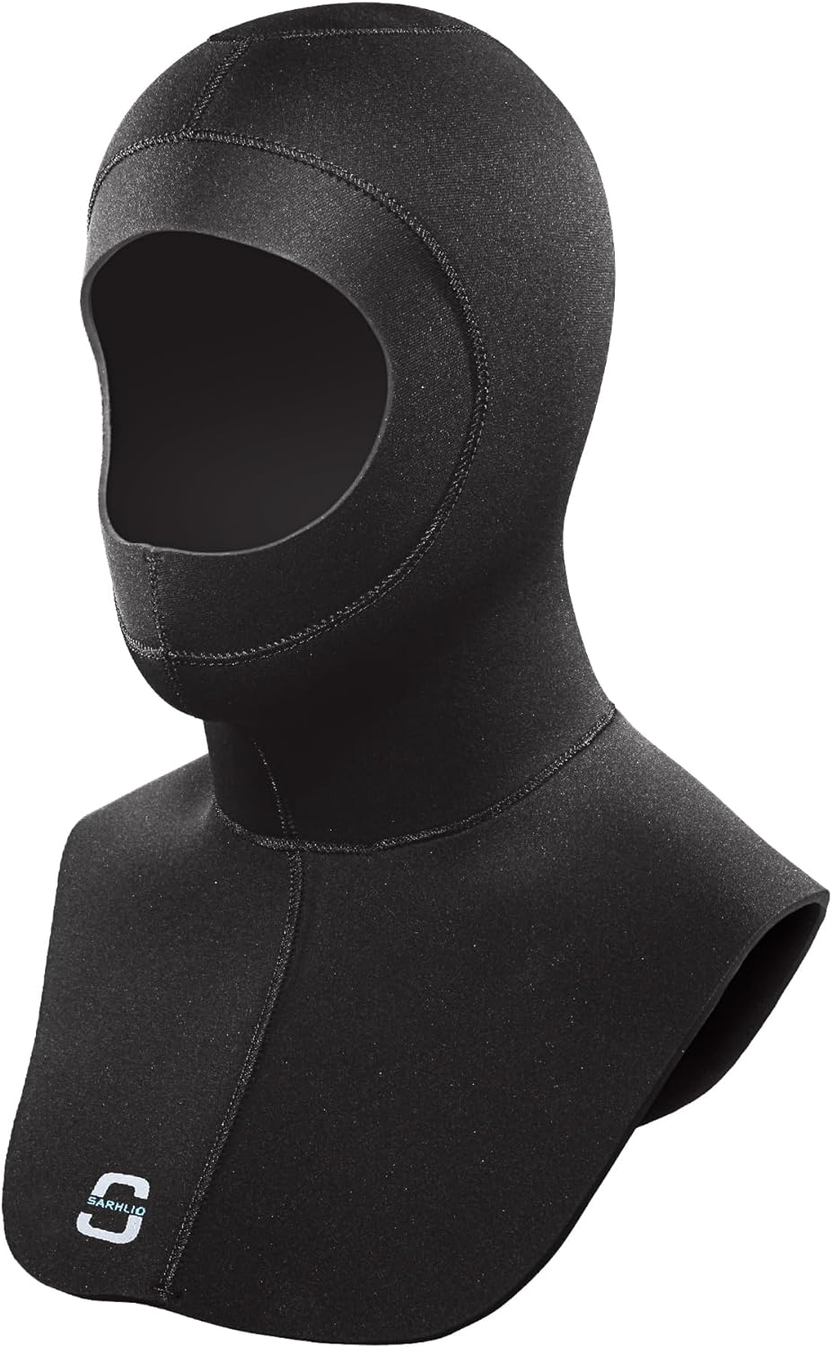 SARHLIO El propietario puede recortar las capuchas de neopreno para hombres y mujeres, con alta elasticidad con ventilación de flujo, babero de