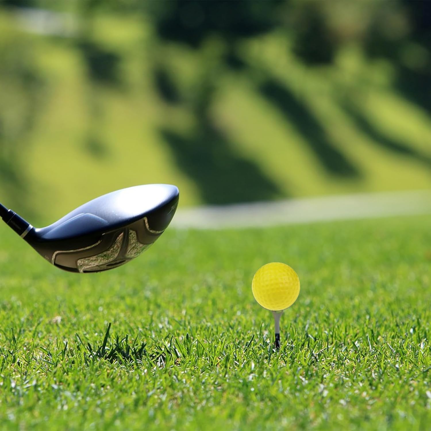 LAZTIC Pelotas de práctica de golf de espuma, paquete de 16 o 54 pelotas de golf suaves, de vuelo limitado, perfectas para práctica de swing en