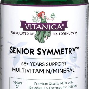 Vitanica, Senior Symmetry, multivitaminas y minerales de 65 años en adelante, vegano, 180 cápsulas Vitanica, Senior Symmetry, multivitaminas y minerales de 65 años en adelante, vegano, 180 cápsulas