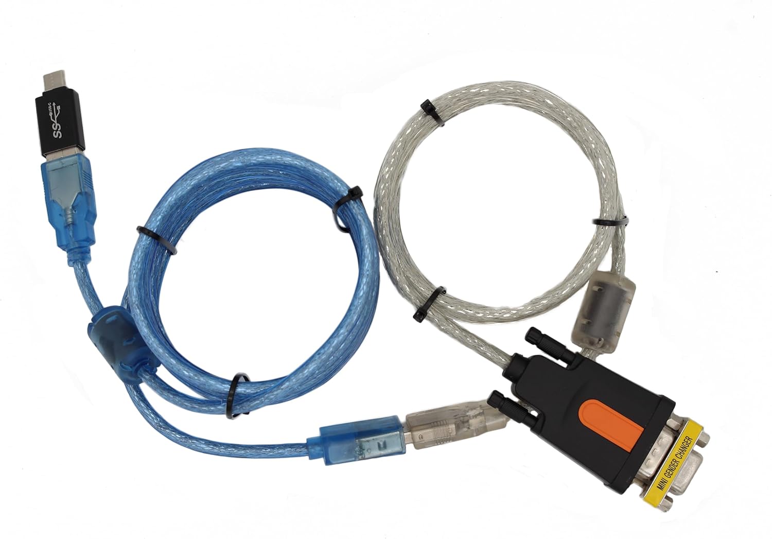 Kit de cable adaptador USB a serie con chip FIDI FT232RL, convertidor USB a RS232, múltiples longitudes de cable y conectores, puertos USB tipo CA,