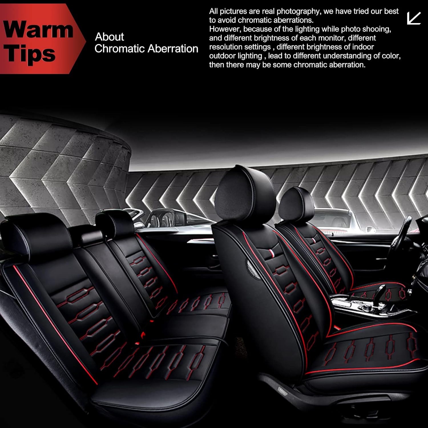 AOMSAZTO Fundas de cuero para asiento de automóvil, ajuste personalizado para Chevrolet 2007-2024 1500 2500 HD 3500 HD Crew Cab Pickup, fundas de