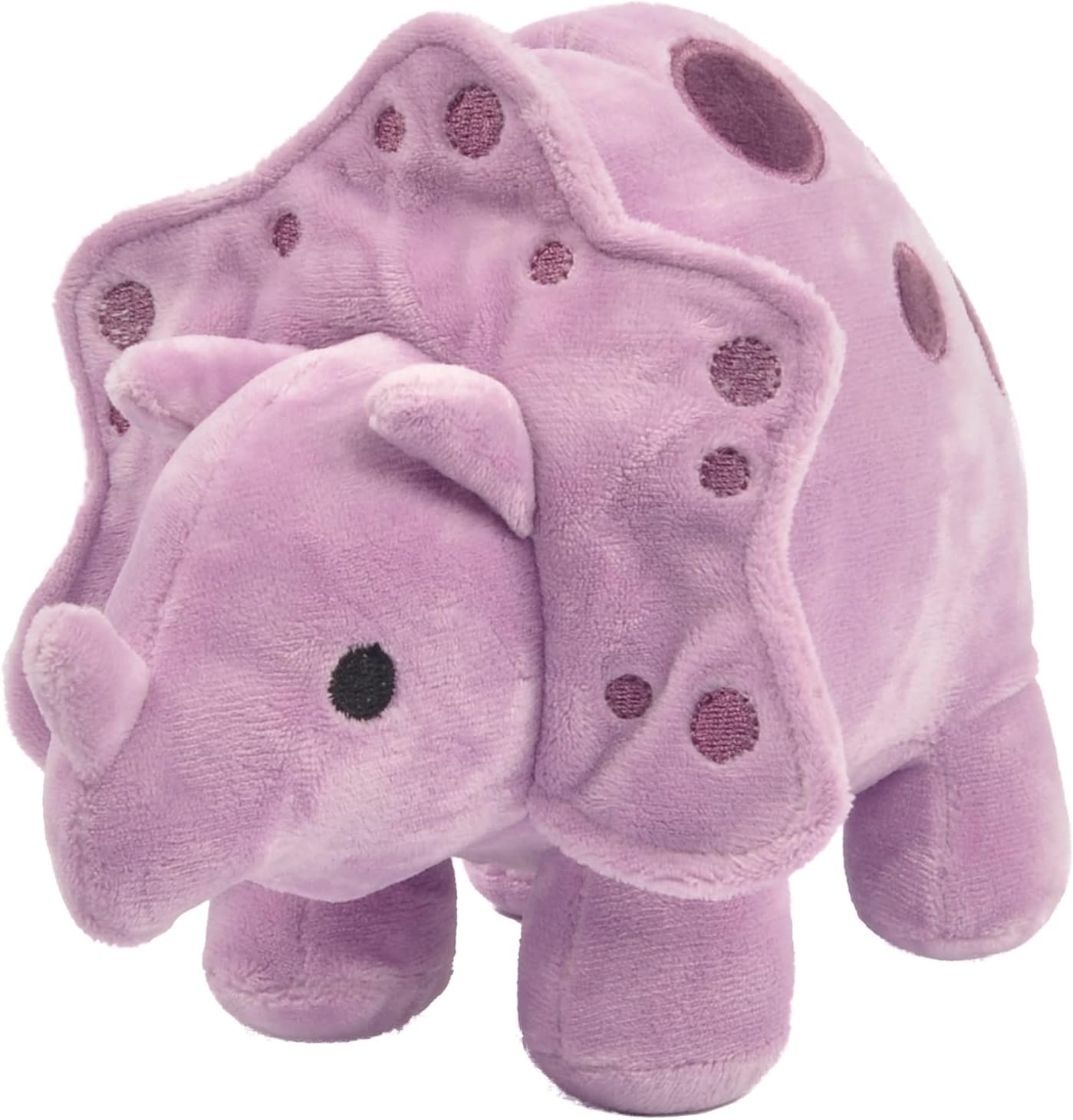 Linzy 11.5″ Cory Baby Dino con sonajero, morado