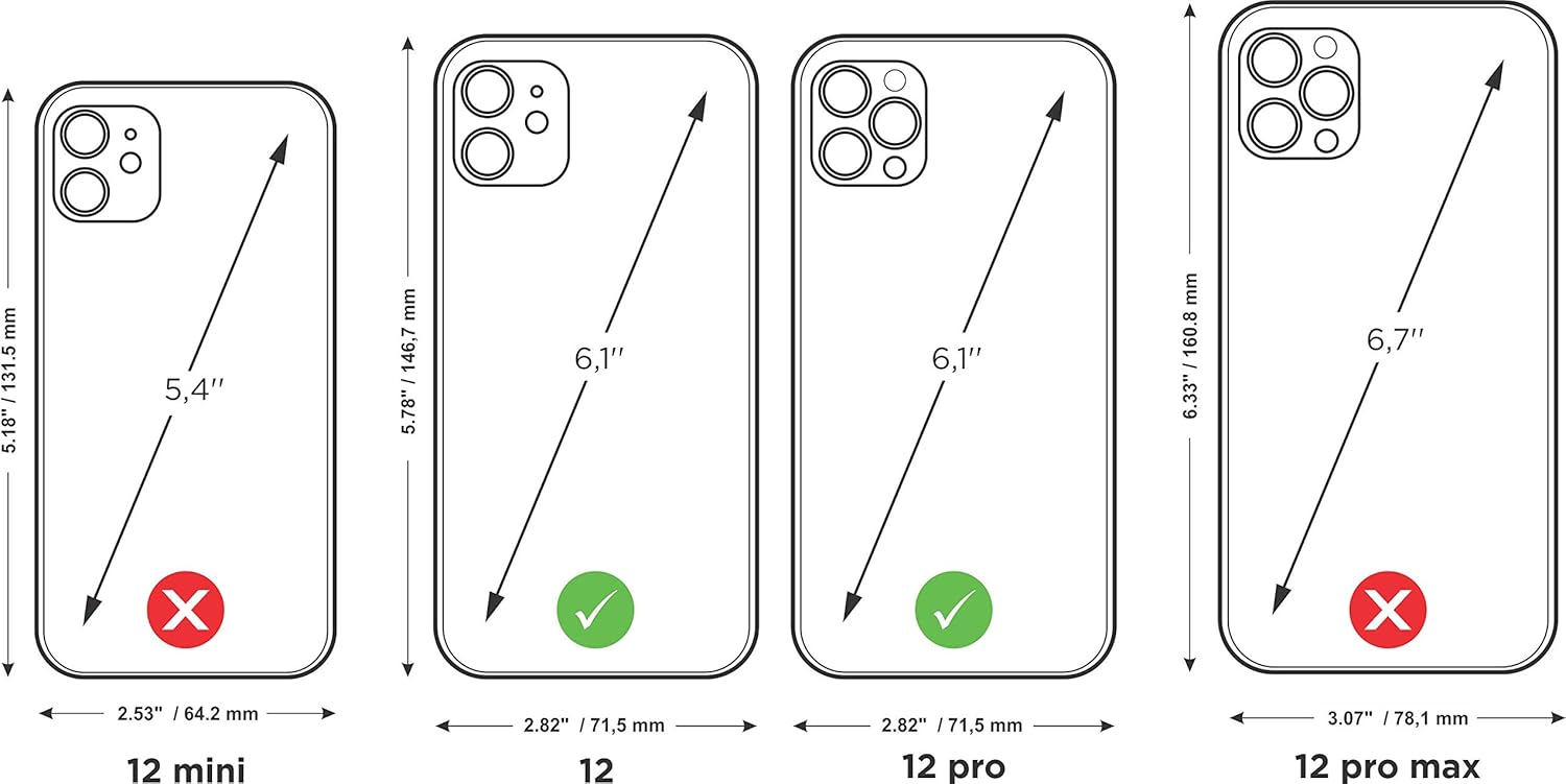 Marcel Robert – Funda de piel tipo cartera para iPhone 12 y 12 PRO – Modelo patentado – Ultra fina – Fabricada en Francia –  Verde