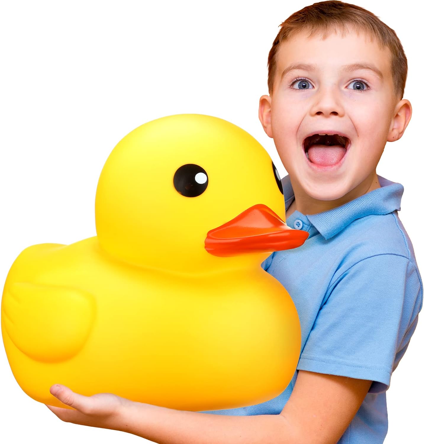 Leitee Pato de goma jumbo Pato gigante de goma grande para revelación de género, pato de goma de 13 pulgadas, juguete de baño para baby shower,