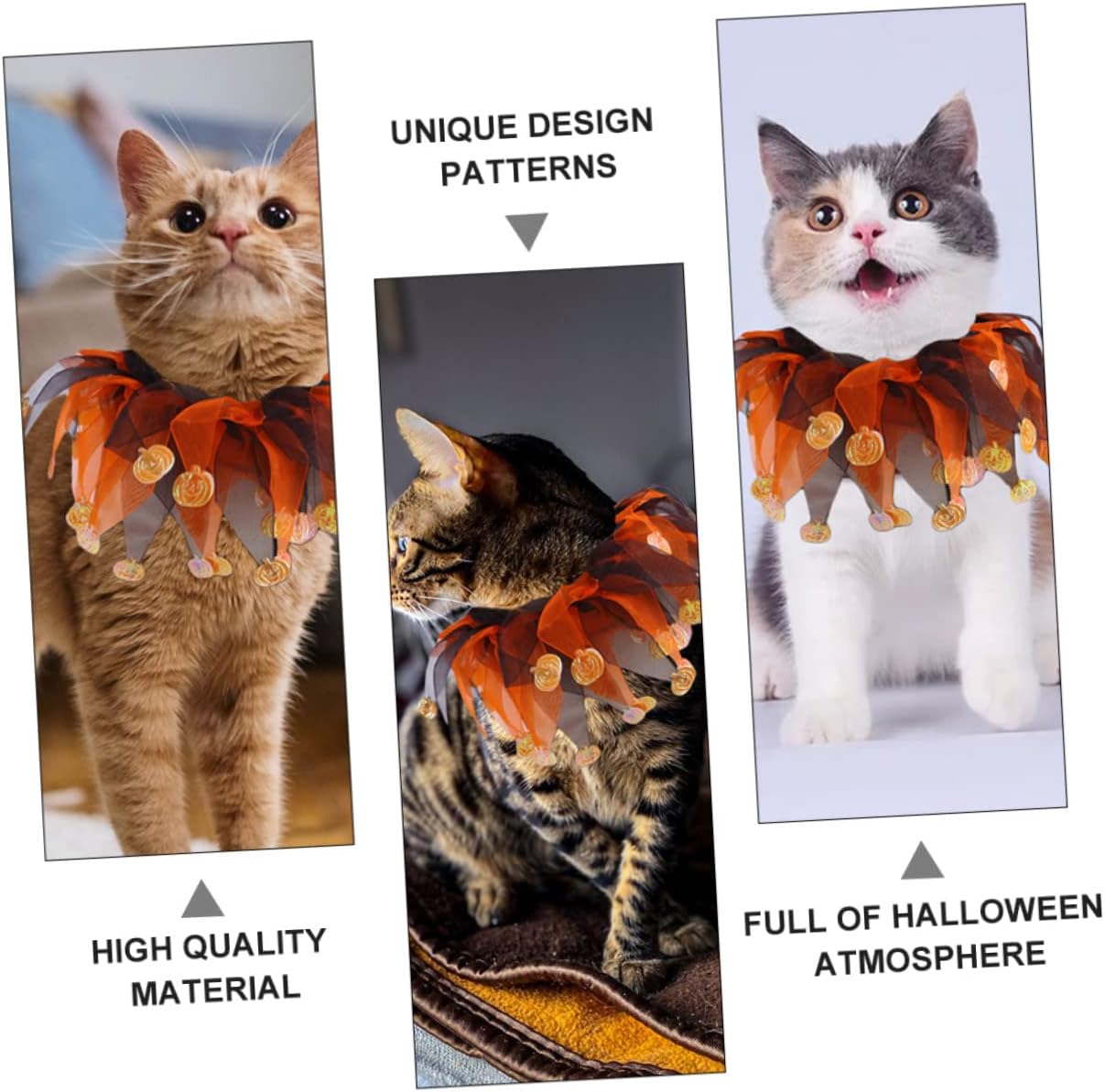 NOLITOY 1 juego de sombrero, bufanda, traje de perro pequeño, sombrero de mago para mascotas, disfraz de Halloween, gato, bufanda de perro, disfraz
