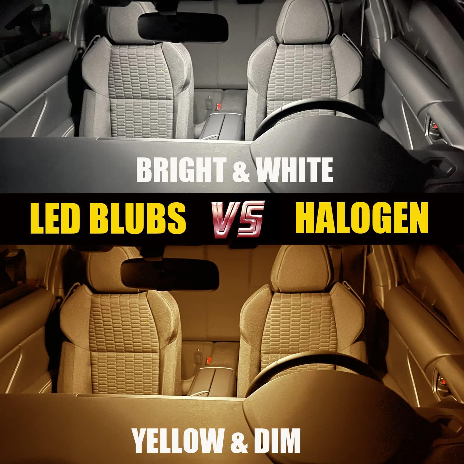 XFLHEHD Kit de 8 luces LED Veloster para Hyundai Veloster 2011, 2012, 2013, 2014, 2015, 2016, 2017, súper brillante, 6000K, paquete de bombillas LED
