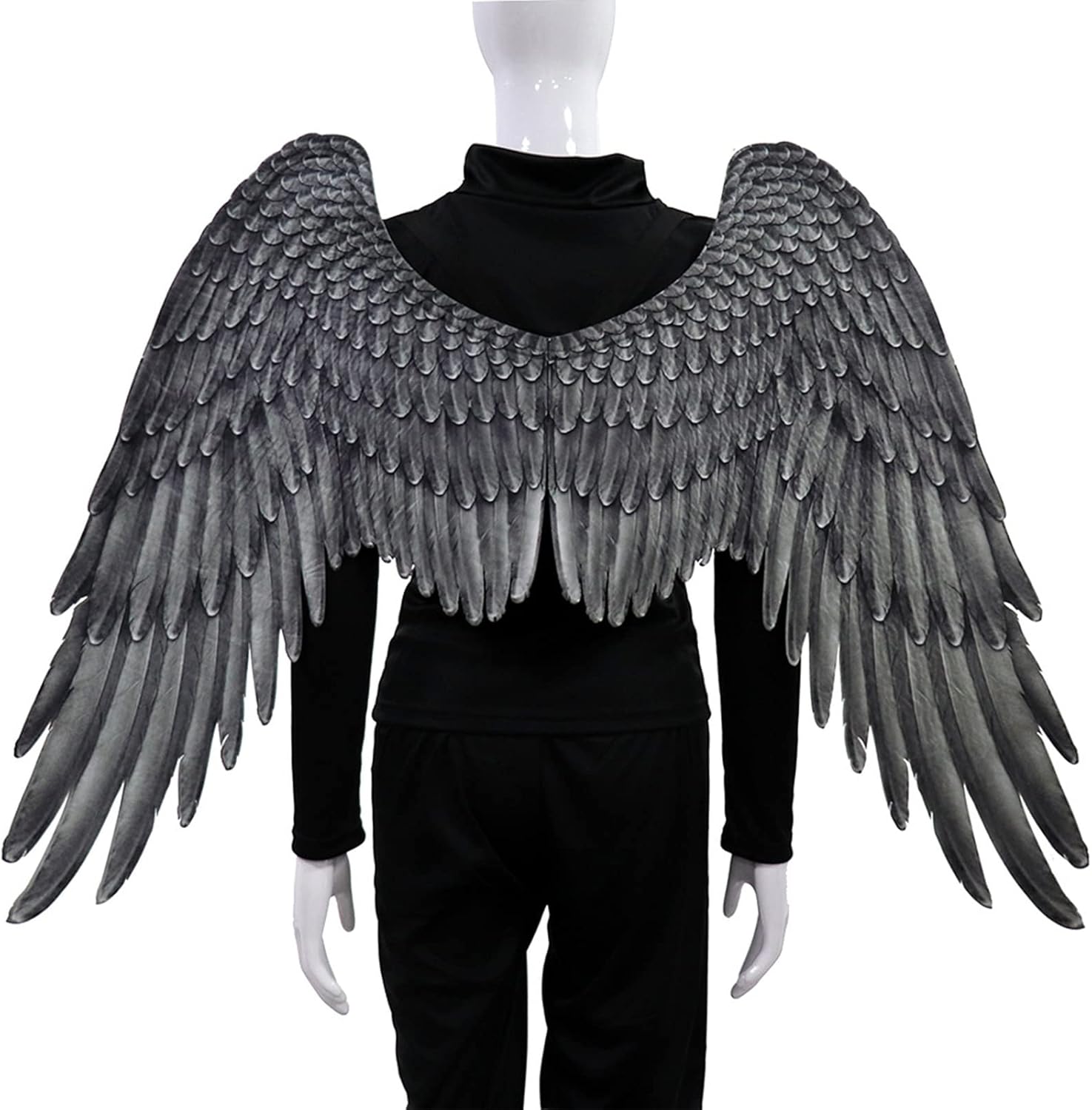Halloween 3D Angel Devil Big Wing Creative Carnival Cosplay Disfraces Performance Prop alas de plumas para fiestas de Halloween suministros