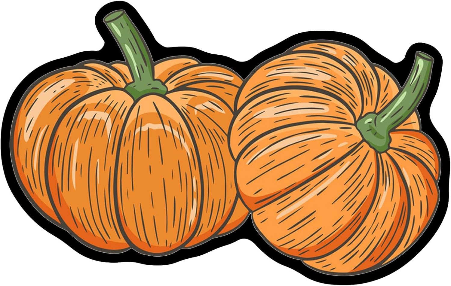 Tapete de calabaza con forma de Acción de Gracias de 31 x 22 pulgadas, antideslizante, lavable, tapete de bienvenida para puerta de otoño, para