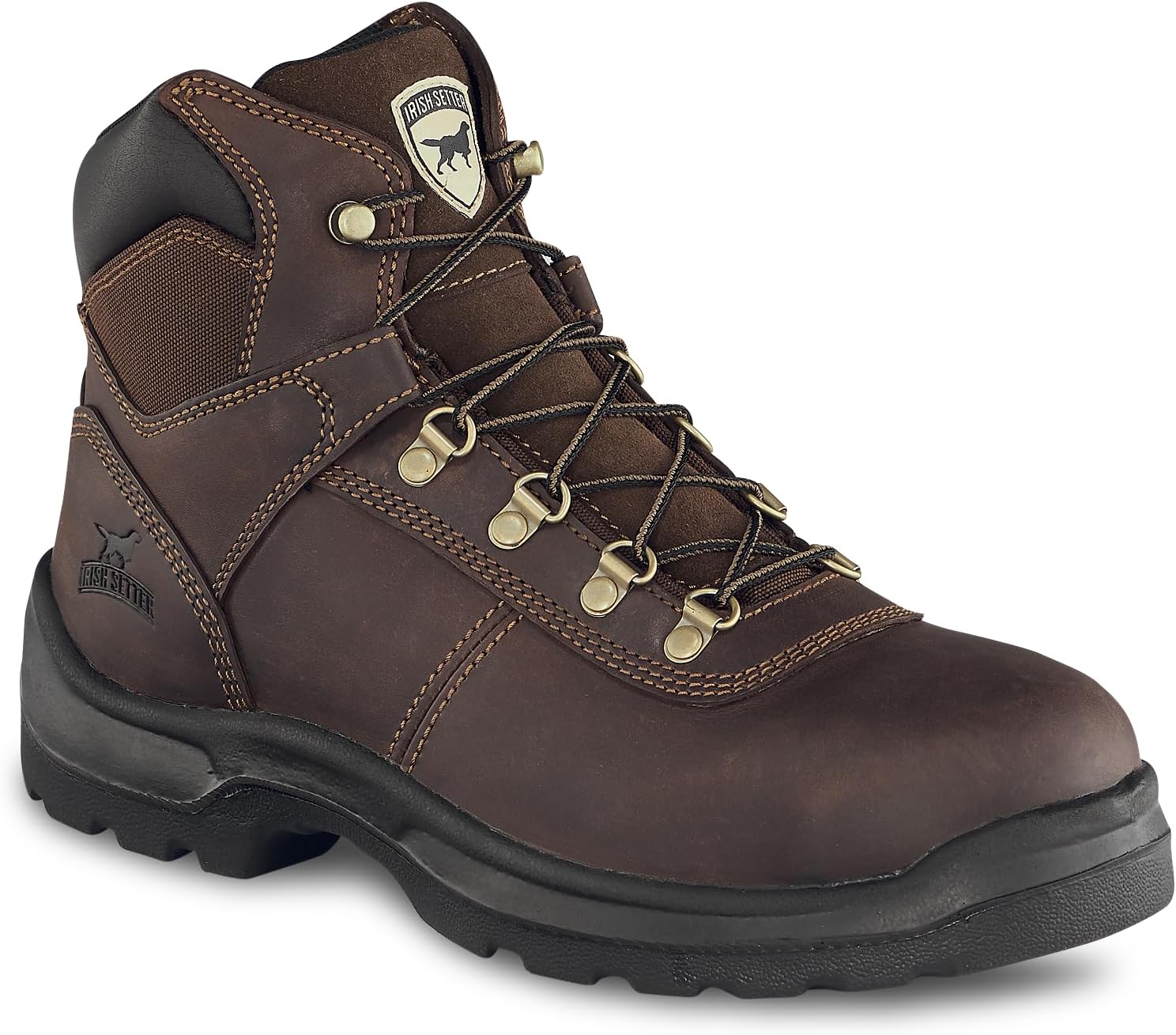 Irish Setter, Ely, para hombre, 6 pulgadas, puntera de seguridad de acero, bota de trabajo