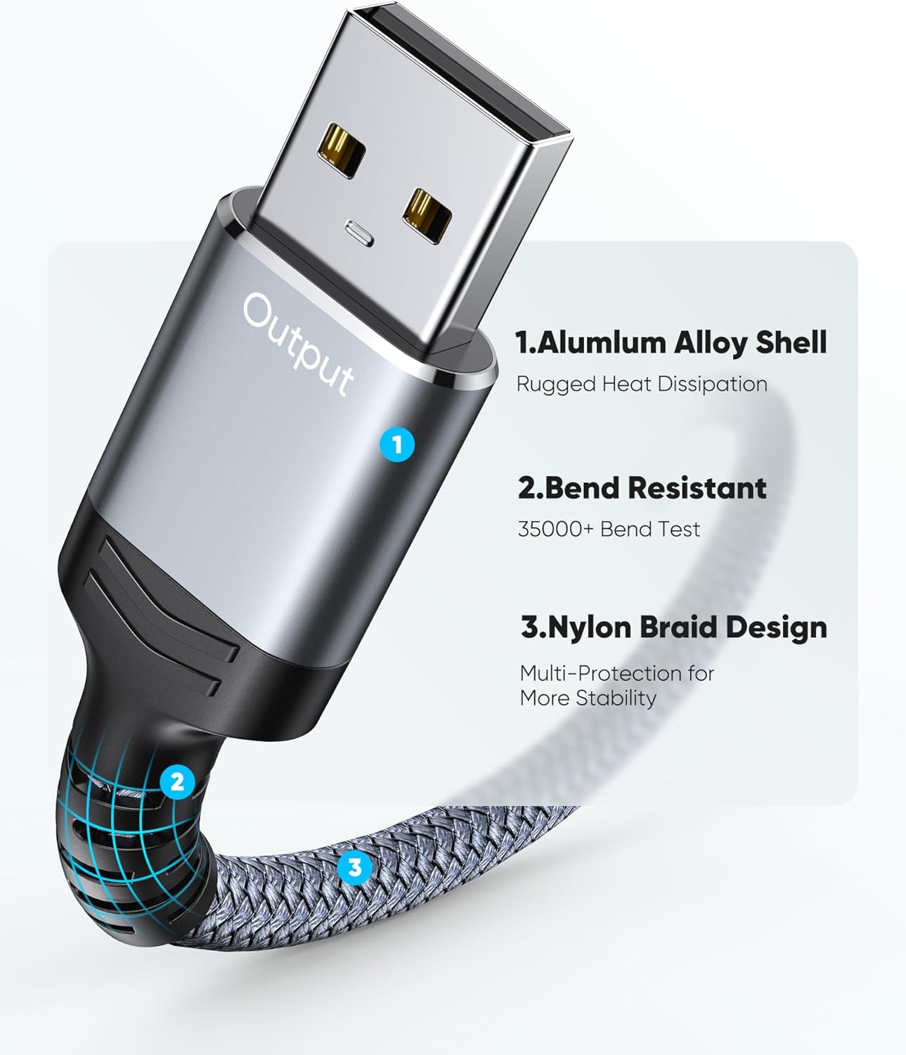 Highwings Tarjeta de captura de video, 4K HDMI a USB ATipo-C 1080P 60FPS dispositivo adaptador de captura de video, captura de video USB para