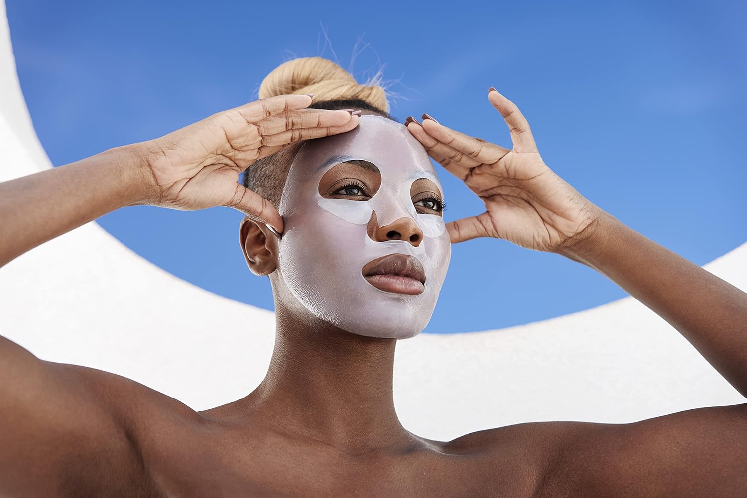 BioRepublic – Mascarilla facial orgánica para calmar y calmar  Hidrata, ilumina y nutre la piel  Mascarillas orgánicas de biocelulosa para una