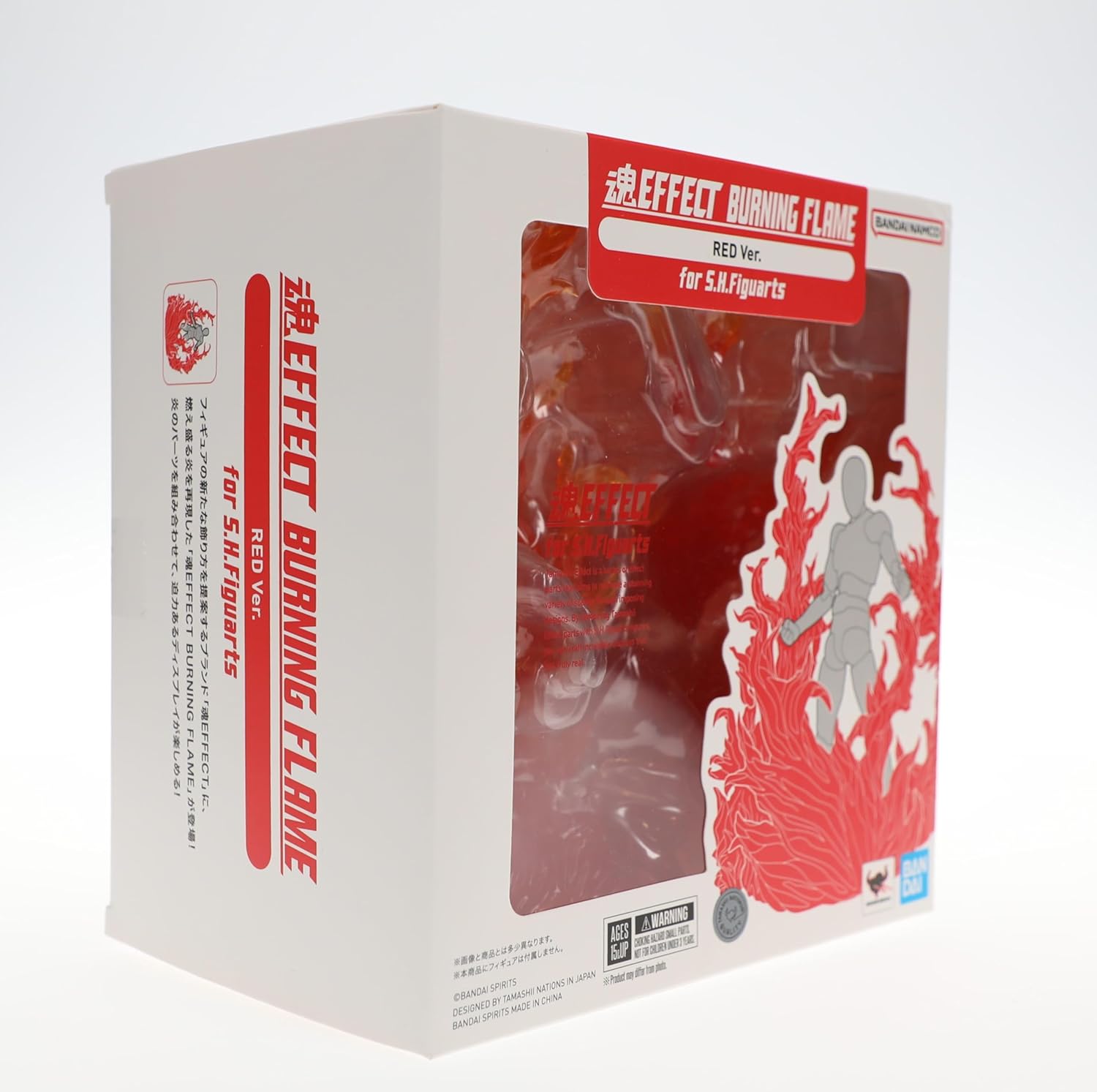 TAMASHII NATIONS – Burning Flame Red ver. para S.H.Figuarts, Bandai Spirits Tamashii Effect