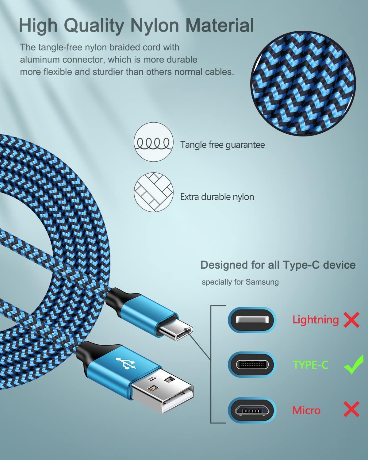 Cargador Android para Samsung Galaxy S24 S23 S22 Ultra S21+ A14 5G iPhone 15 Pro Max 15Pro 15 Plus, Google Pixel 8 7 Pro 6 6a 5 USB C Bloque de