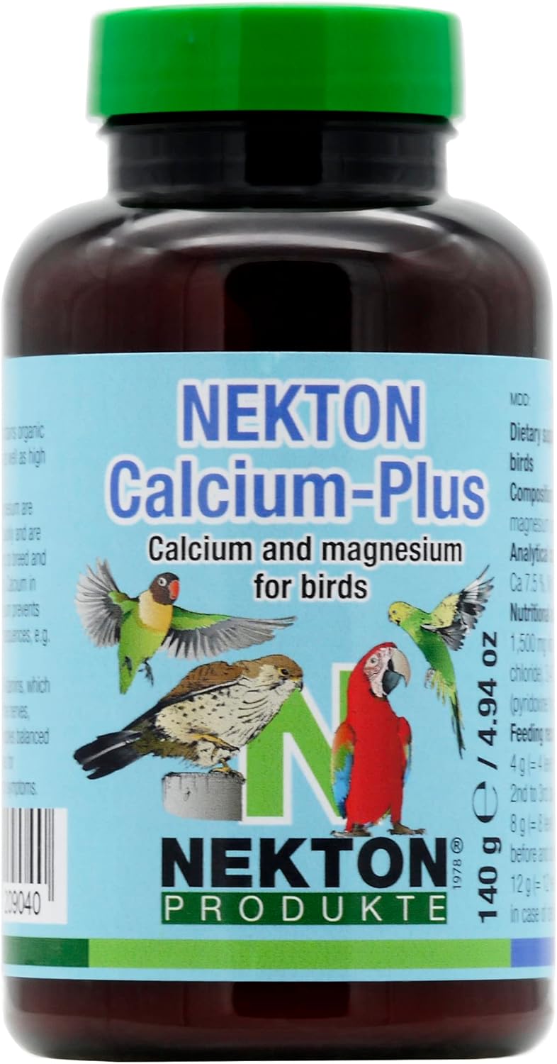 Nekton Calcio Plus – Calcio con Magnesio y Vitaminas, Blanco, 140g5 oz
