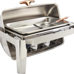 Denmark Tools for Cooks Celebrations Cookware Collection – Juego de 5 platos rectangulares de acero inoxidable de calibre pesado de 9.5 cuartos de Denmark Tools for Cooks Celebrations Cookware Collection – Juego de 5 platos rectangulares de acero inoxidable de calibre pesado de 9.5 cuartos de