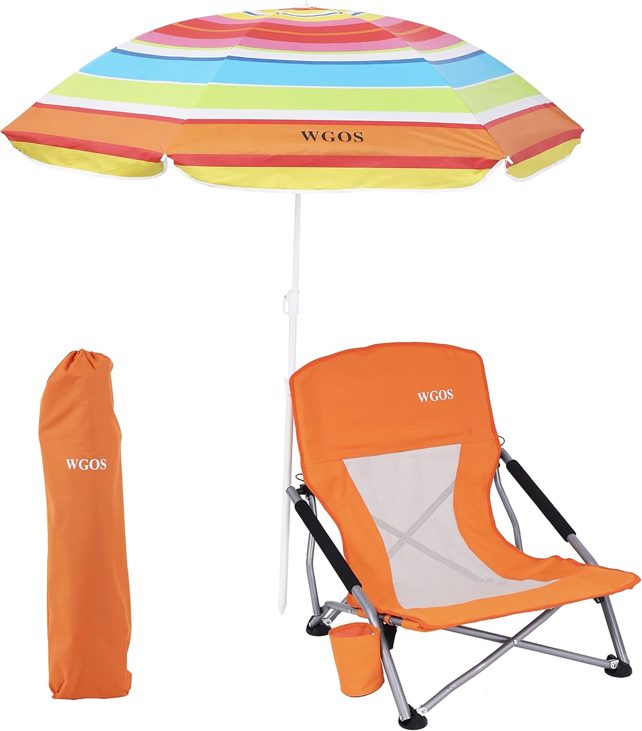Silla de playa, silla de playa y sombrilla, silla de playa plegable, sillas de playa para adultos, silla de playa baja, silla plegable con paraguas,
