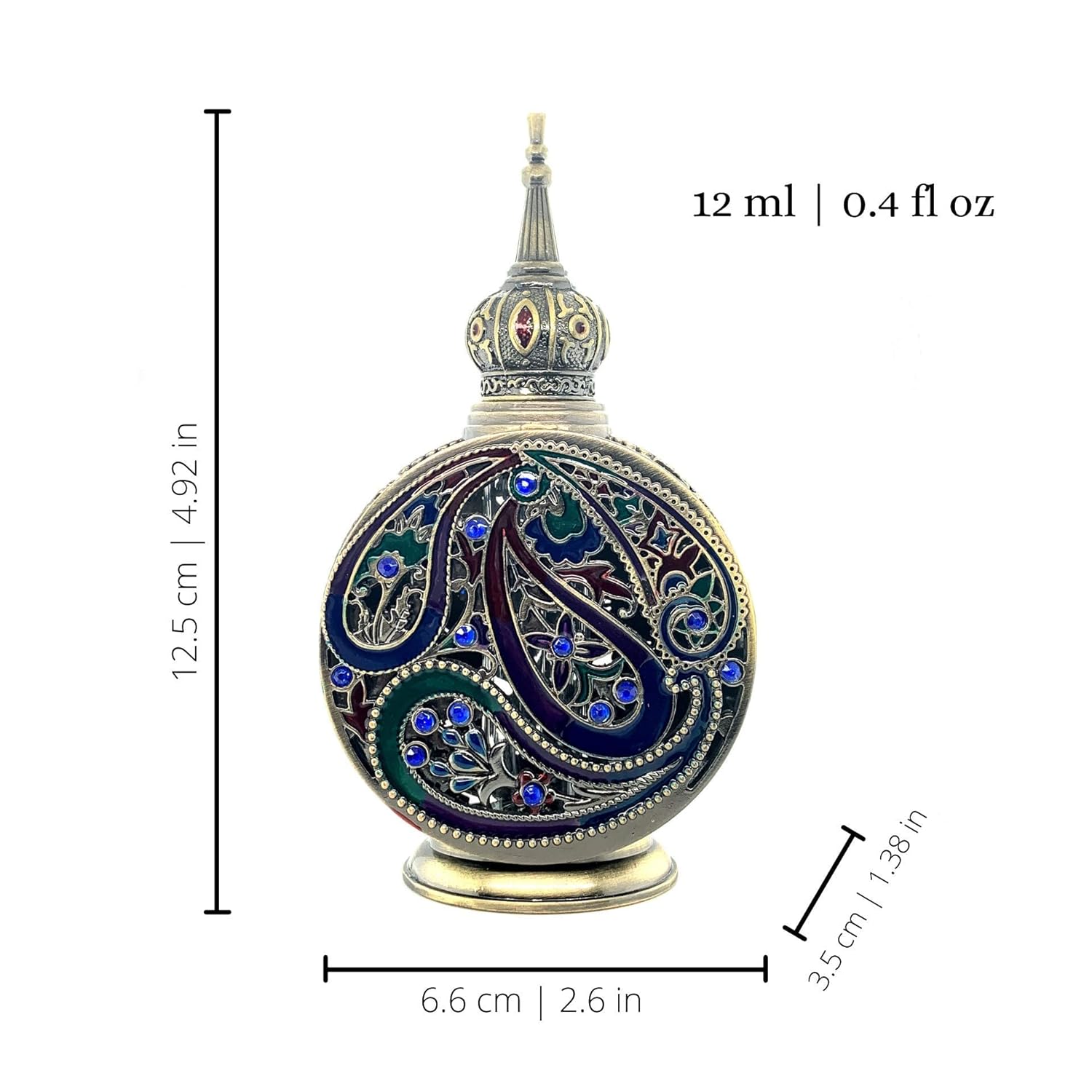 Ámbar dulce, 0.2 fl oz  Aceite de perfume premium  Aceite Attar  Sin alcohol  Vegano y libre de crueldad  por Amuze Fragrance