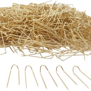 U-Pins, en forma de U joyería expositor de la almohadilla de la cadena (paquete de 1000, dorado) U-Pins, en forma de U joyería expositor de la almohadilla de la cadena (paquete de 1000, dorado)