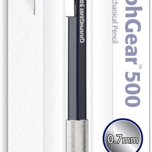 Pentel Arts GraphGear 500 – Lápiz de dibujo premium, 0.028 in, barril azul, paquete de 1 (PG527CPABP) Pentel Arts GraphGear 500 – Lápiz de dibujo premium, 0.028 in, barril azul, paquete de 1 (PG527CPABP)
